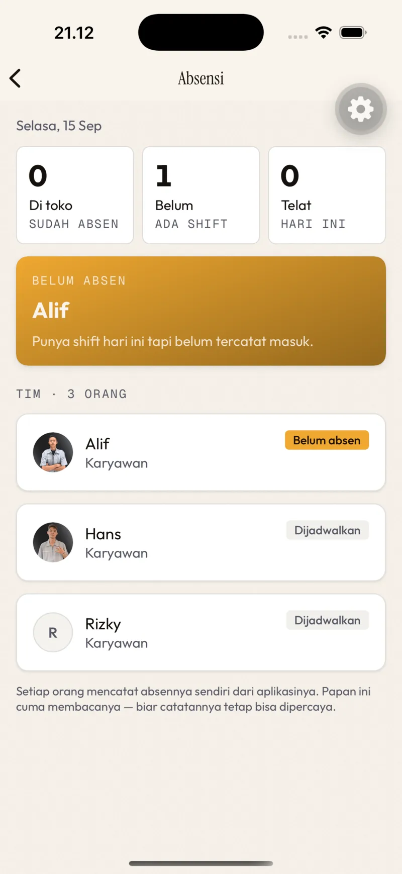 Absensi