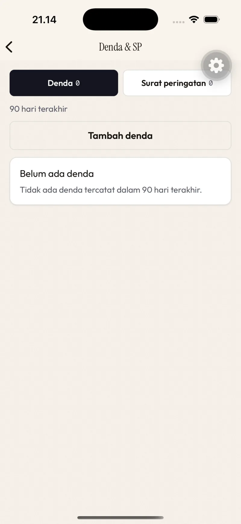 Denda & SP